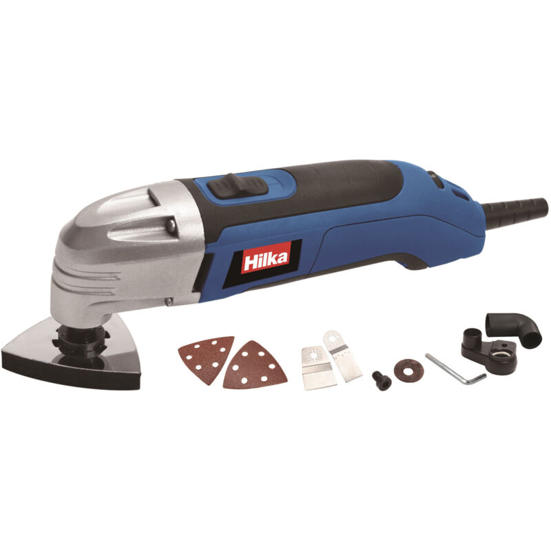 Hilka - multi tool 300W grinder oscillating sander cutter scraper PTOMT300W