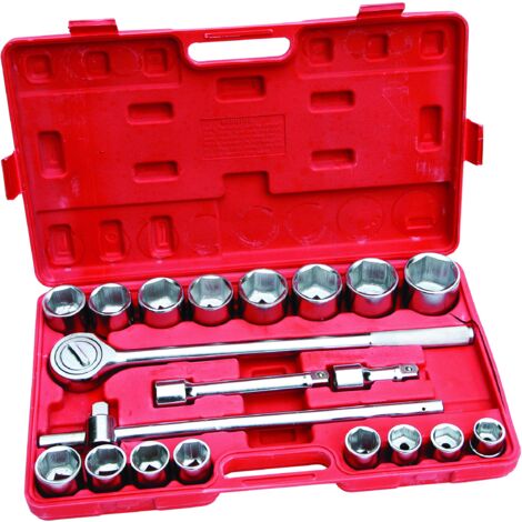 Hilka 4102102 - Set di bussole da 3/4", 21 pz