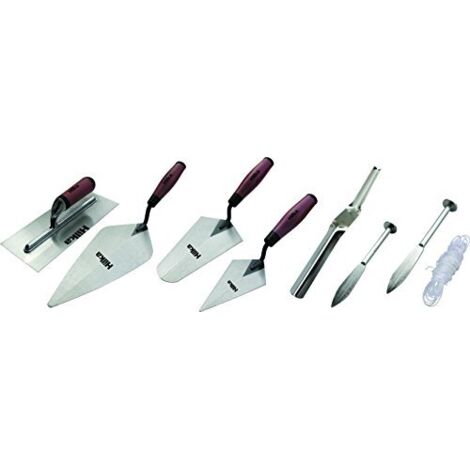 Hilka 66416006 Cazzuola, impugnatura morbida, colore: blu (6)