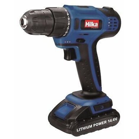 HILKA CORDLESS DRILL 14.4V LITHIUM LI-ION DRIVER SCREWDRIVER PTLCDD14 WARRANTY