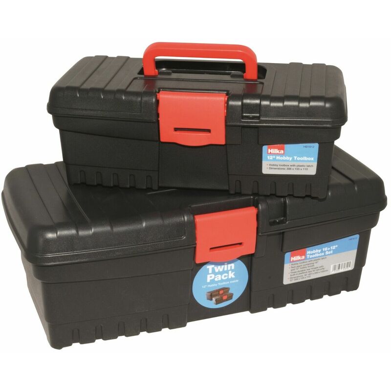 Hilka Hobby Tool Box Set 16 + 12