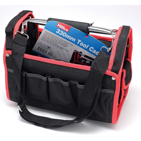 HILKA TOOL BAG 13"" 330MM BOX CHEST BAG STORAGE TOTE CADDY HOLDALL CASE 77600330