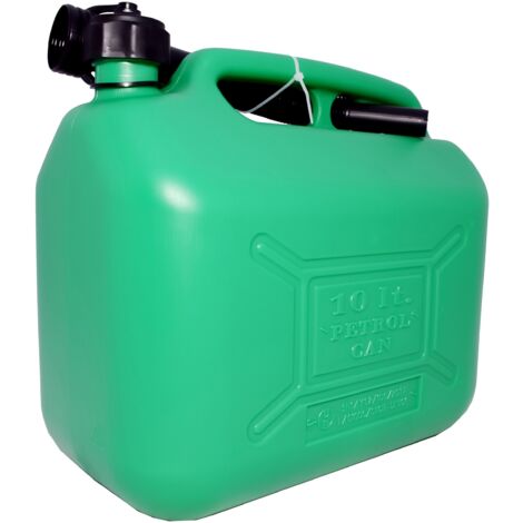 Hilka Tools 84809510 Reservoir de carburant en plastique Vert 10 l