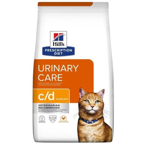 Hills Crocchette Urinarie Gialle 1,5 kg per Gatti Adulti
