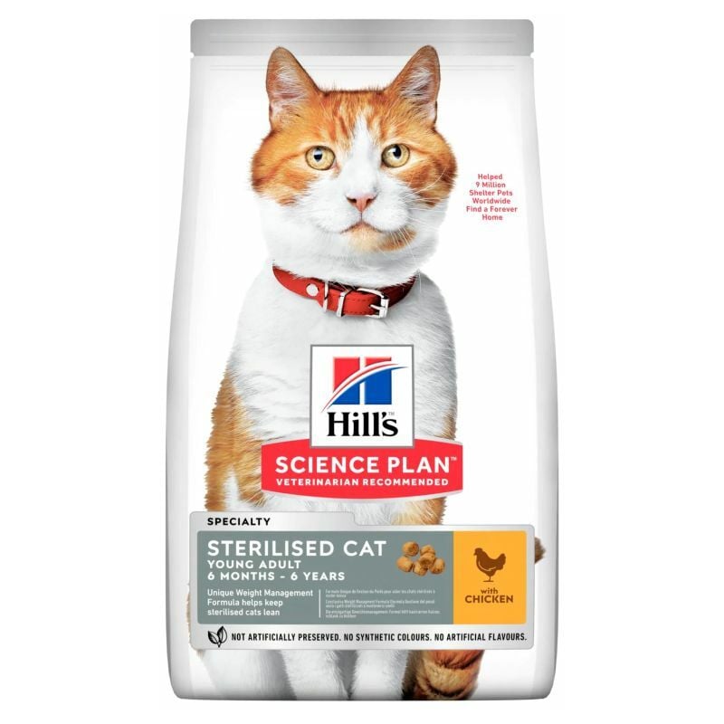 Hills - Hill's Gatto Science Plan Young Adult Sterilised 1,5 kg Pollo