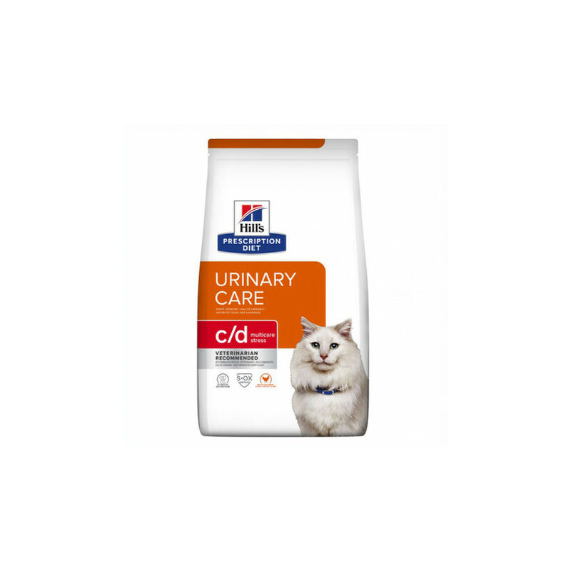 

Hill's Prescription Diet c/d Urinary Stress alimento para gatos Pollo Saco de 8 Kg