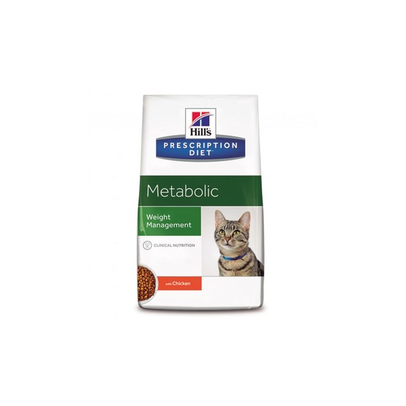 

Hill's Prescription Diet Metabolic alimento para gatos con Pollo Saco de 4 Kg