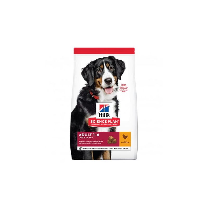 

Hill's Science Plan Adult Large Breed alimento seco perro sabor pollo Saco de 14 Kg