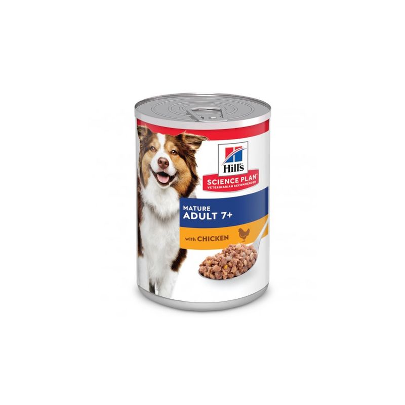 

Hill's Science Plan Mature Adult alimento húmedo perro sabor pollo - lata Lata de 370 Gr