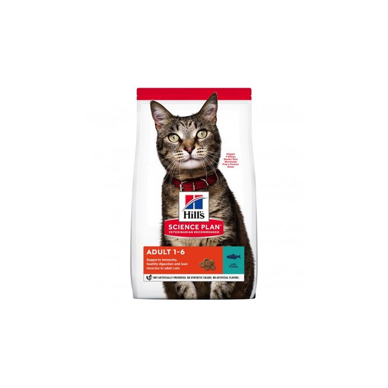 

Hill's Science Plan Adult alimento seco gato sabor atún Saco de 1,5 Kg