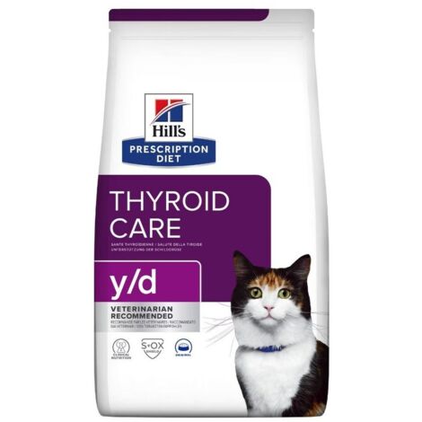Hill's Thyroid Care y/d alimentazione per gatti 3 kg