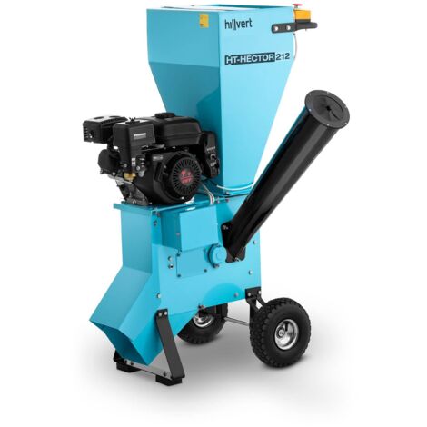 hillvert Triturador a Gasolina Biotriturador para Jardín 3.600 rpm Potencia: 7 PS
