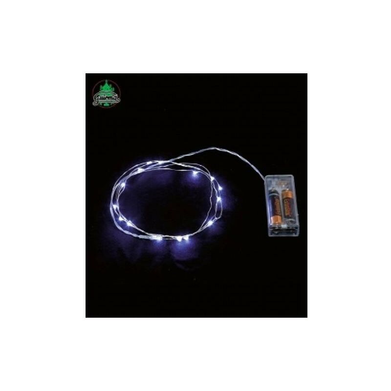 

Hilo 1 M. 10 Led Blanco Pilas 22050