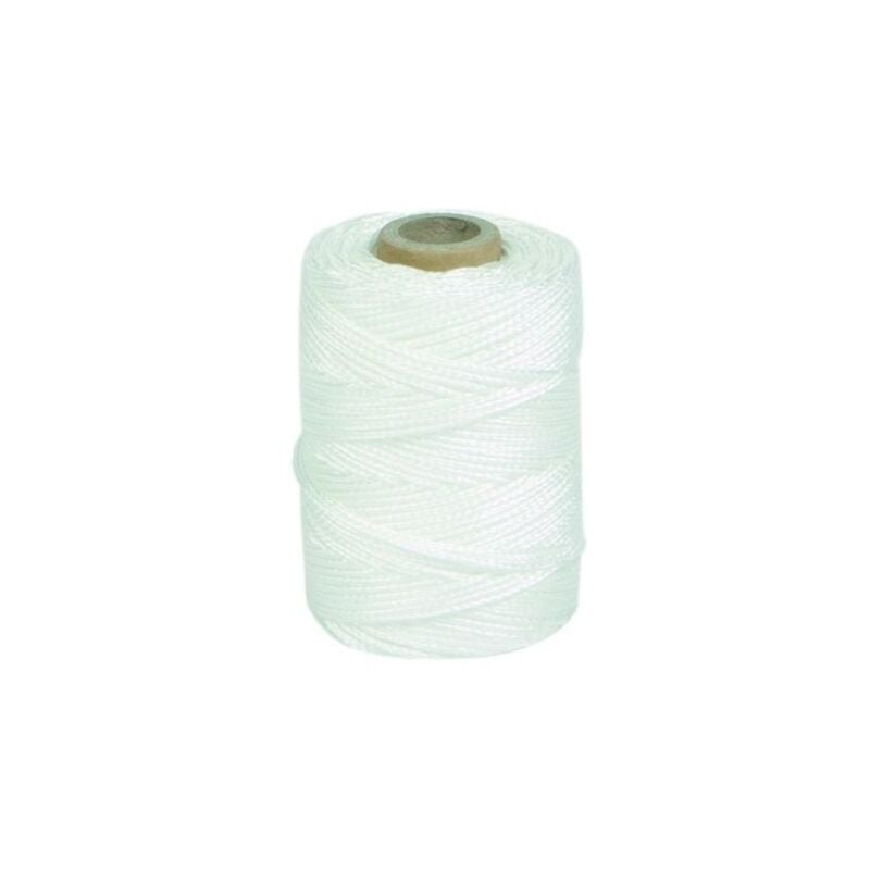 HYC - Hilo Atirantar 01,7Mm Polipropileno Blanco Trenzado 200 Mt