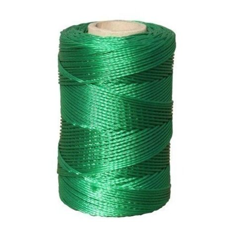 Hilo Atirantar 02Mm Nylon Verde Trenzado 8842 Hyc 100 Mt