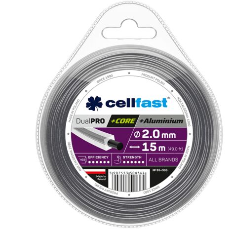 Hilo de corte Cellfast cuadrado 15 metros estándar