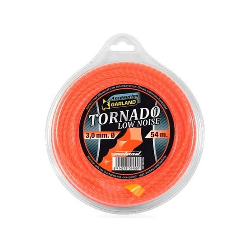Hilo de nilón tornado en espiral Garland talla ø 3,3 mm x 40 m.