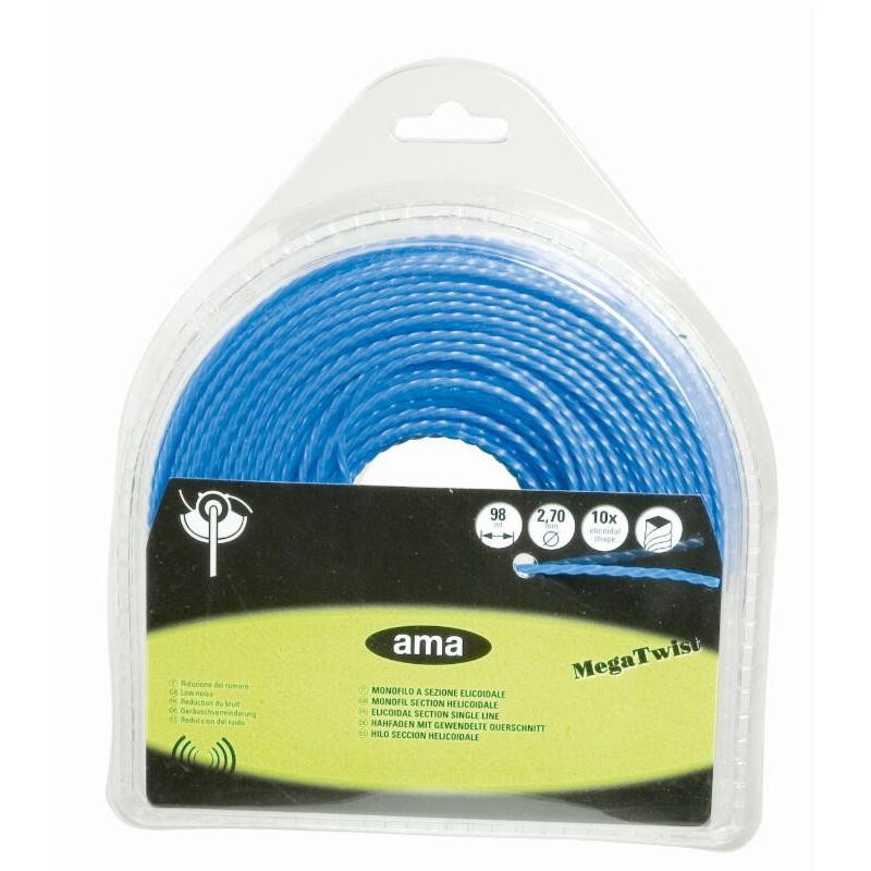 

Hilo de nylon helicoidal 'Megatwist' ø 2,4 mm - 59 mt