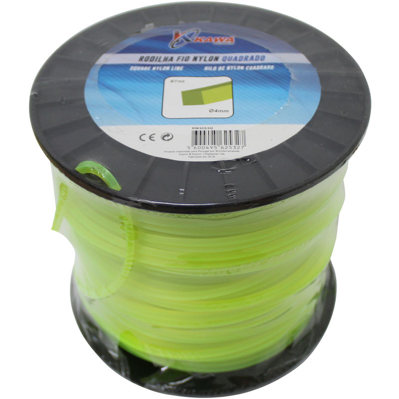 

Hilo De Nylon Para Desbrozadoras 4MM 87MT Cuadrado - Kawapower