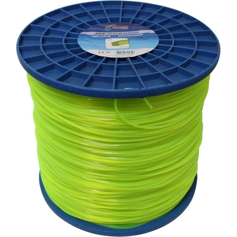 

Hilo De Nylon Para Desbrozadoras Cuadrado 2,4MM 10KG - Kawapower