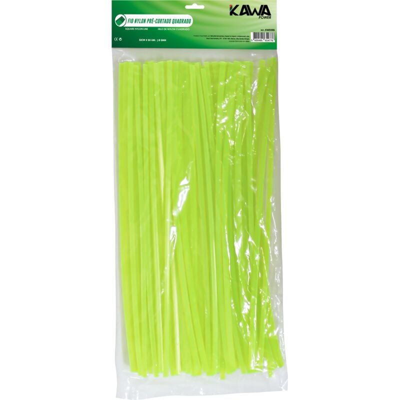 

Hilo De Nylon Para Desbrozadoras Cuadrado 3,3MMX26CMX51 - Kawapower