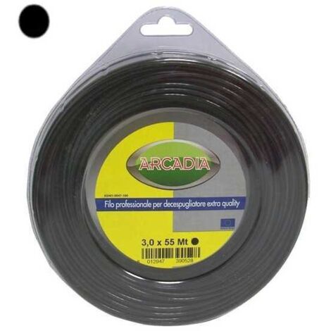 Hilo de Nylon Redondo de 3,0 mm, 55 metros, Master Arcadia