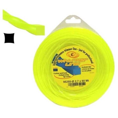 Hilo de nylon silenciado de 2,7 mm de grosor, 60 metros, Agp
