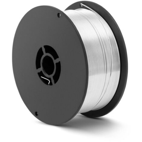 Hilo de Soldadura Aluminio ER5356 Alambre para Soldar con Gas Inerte 0,8mm 0,5kg - Negro, Verde