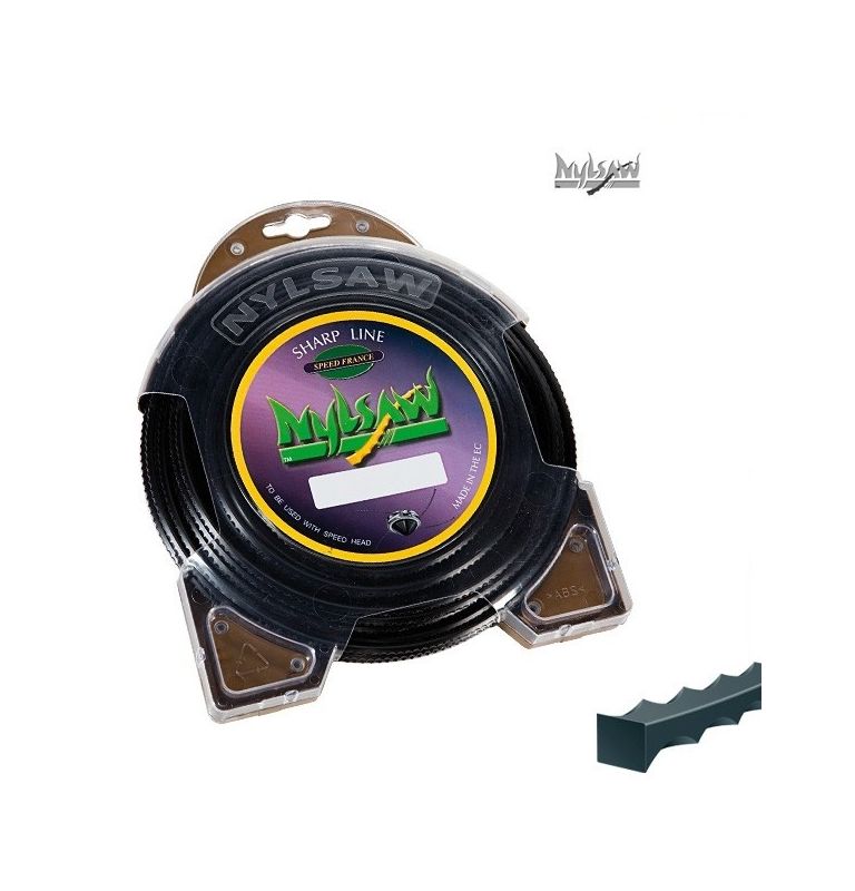 

Hilo dentado 3mm x 37 Mt - Nylsaw