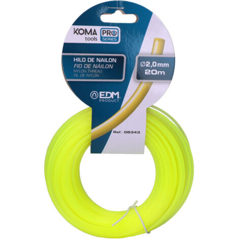 Hilo Desbrozadora Nylon Ø2mm 20m Pro Series Koma Tools