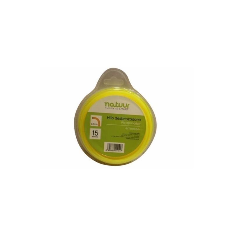 

Hilo Desbrozador 2,4Mm Nyl Ama Cdo. Xxx3 15 Mt