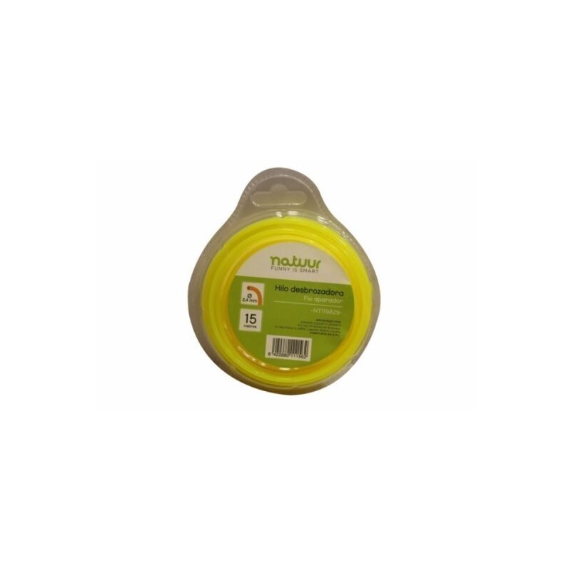 

Hilo Desbrozador 2,4Mm Nyl Ama Rdo 15 Mt