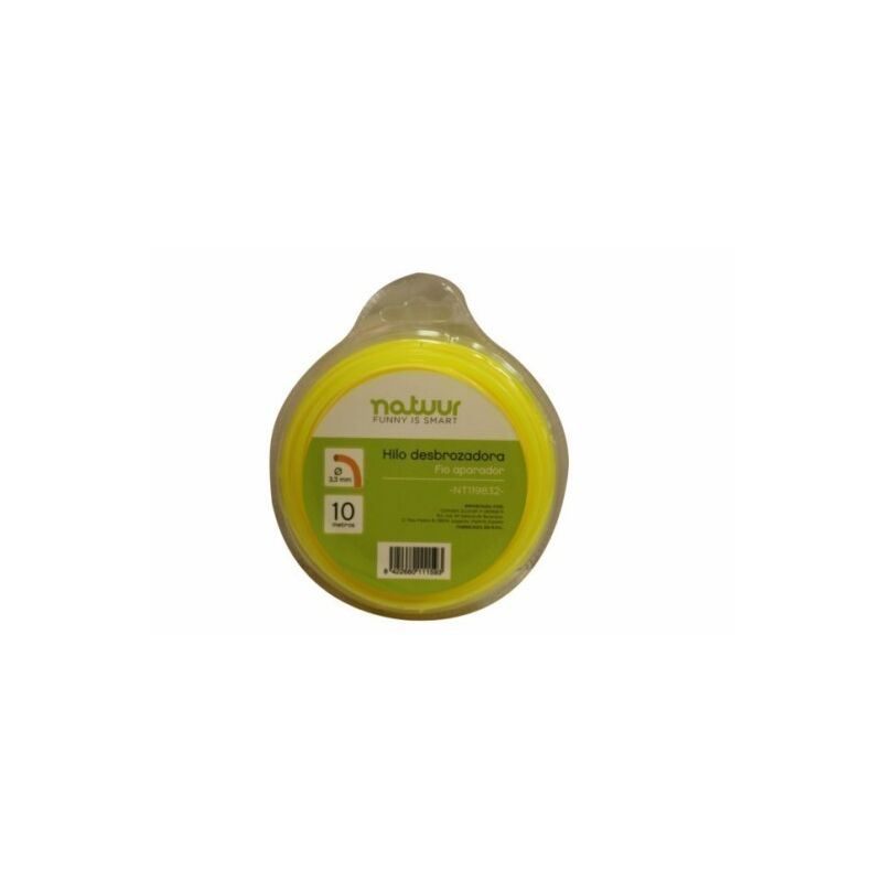 

Hilo Desbrozador 3,3Mm Nyl Ama Rdo 10 Mt