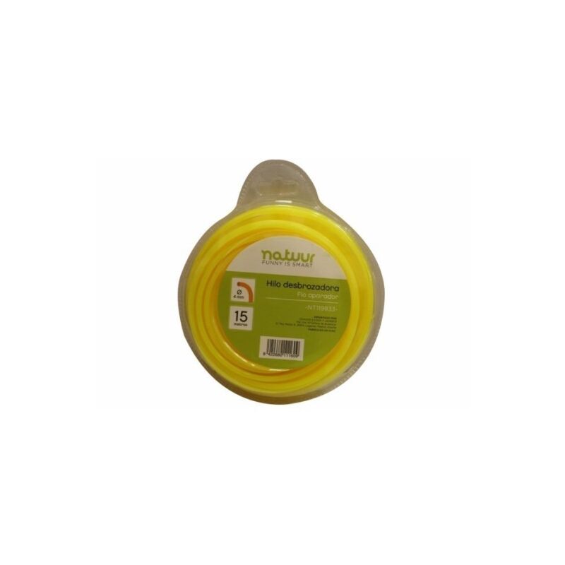 

Hilo Desbrozador 4Mm Nyl Ama Rdo 15 Mt