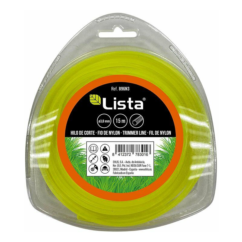 

Hilo Nilon Estrella Cor/Des.Ø 3,0 Mmx15M