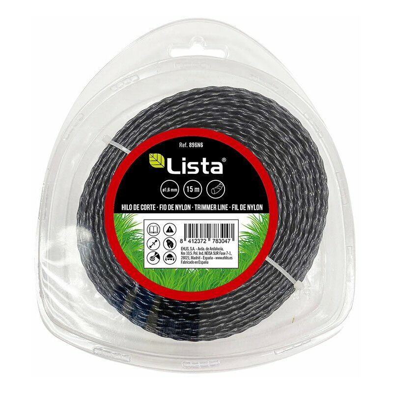 

Hilo Nilon Trenzado Cor/Des.Ø 1,6 Mmx15M