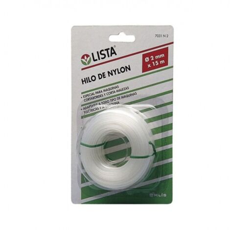 HILO NYLON 15 M -2 MM. LISTA