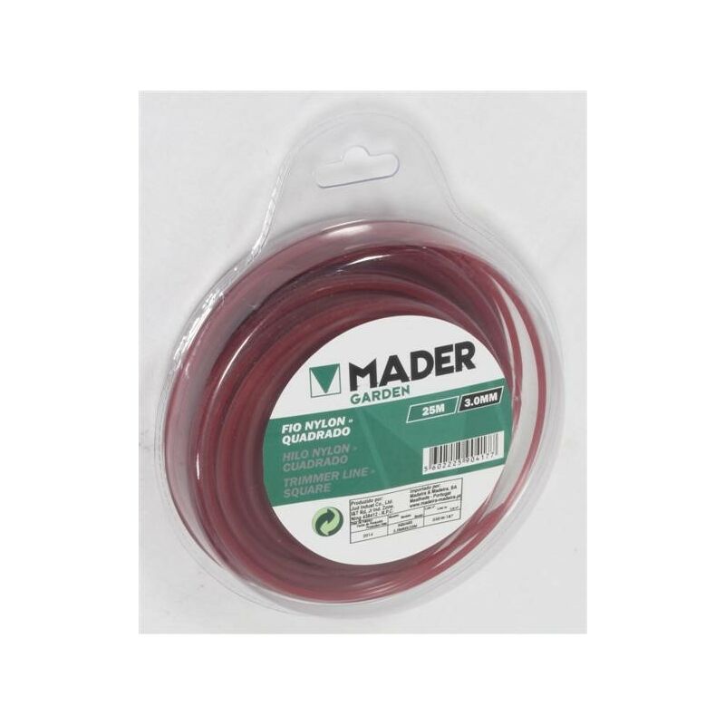 

Hilo Nylon 3.0Mm 25Mt - Mader Garden