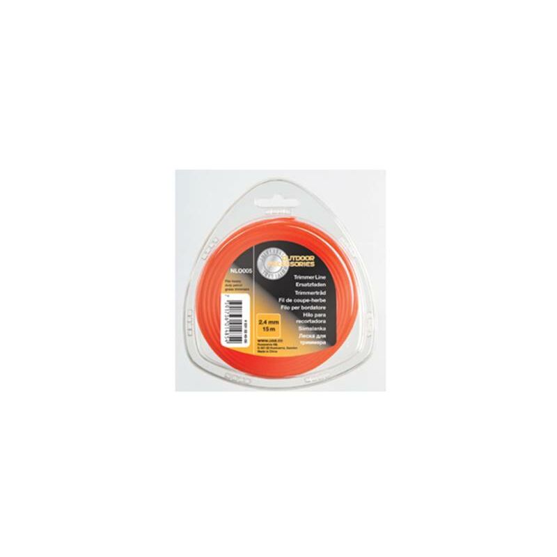 

Hilo de nylon para desbrozadora Mc Culloch 15m. 2mm.