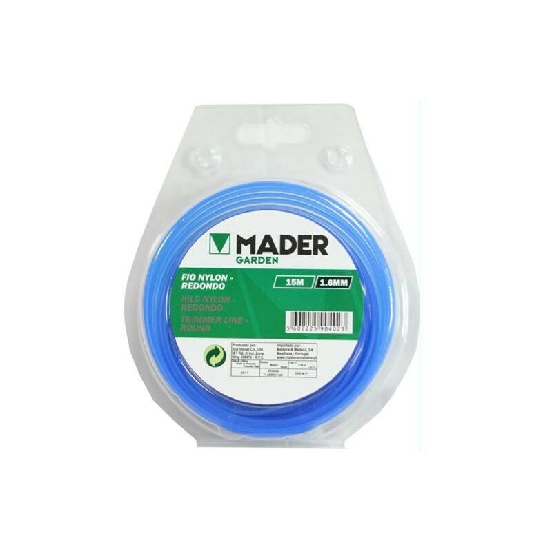 

Madeira - HILO NYLON MGD 1,6MM 15MTS. 90402