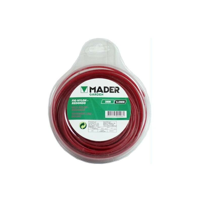 

Madeira - HILO NYLON REDONDONDO 3,0MM 26MTS 90406