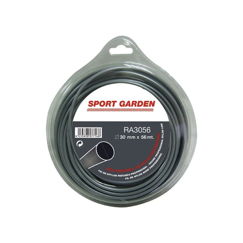 

Hilo aluminio redondo 3mm x 56 mt Sport Garden