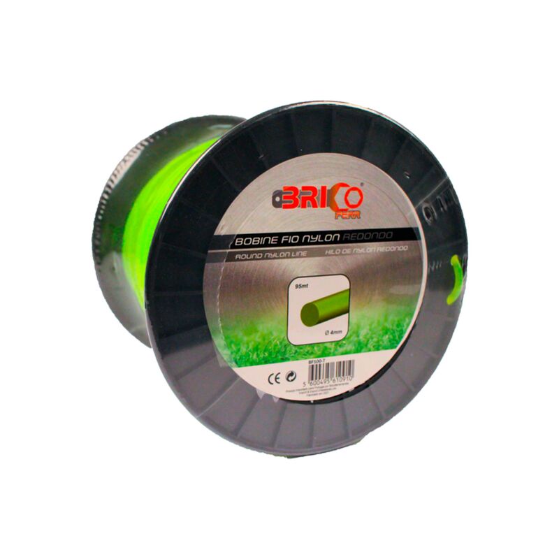 

Hilo para desbrozadora (4 mm x 95 Metros, Redondo) - Bricoferr