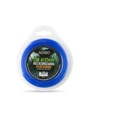 Hilo para Desbrozadora Nylon 1.65mm 15m Akhuo