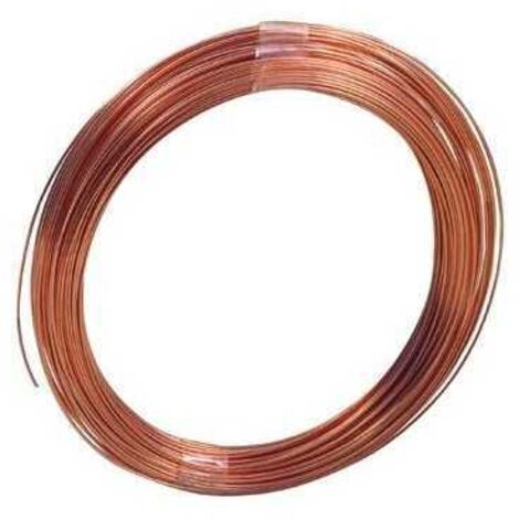 Hilo para flores de cobre cocido 20 madejas de 50 g. mm. 0,6