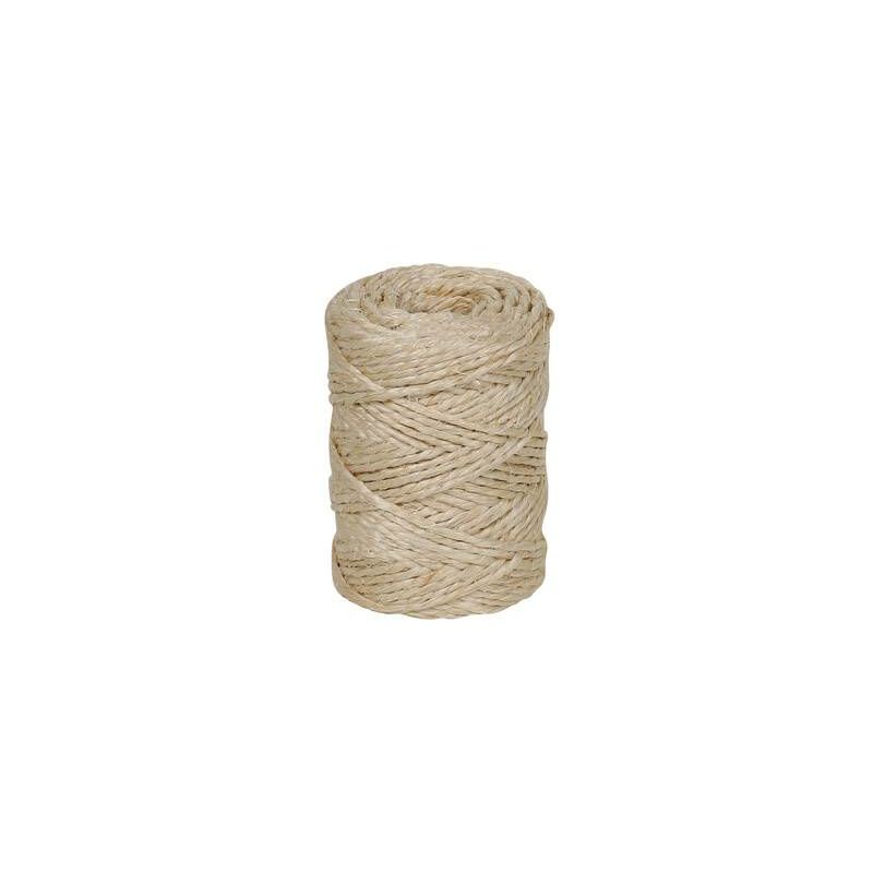 

Hilo Sisal Torcido 3/4 A 2 Cabos Diam. 3 Mm Kylate 400 Grs