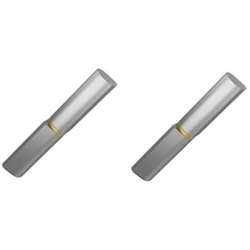 Hinge - Drop Profile - Steel - Fixed Axis - Set of 2