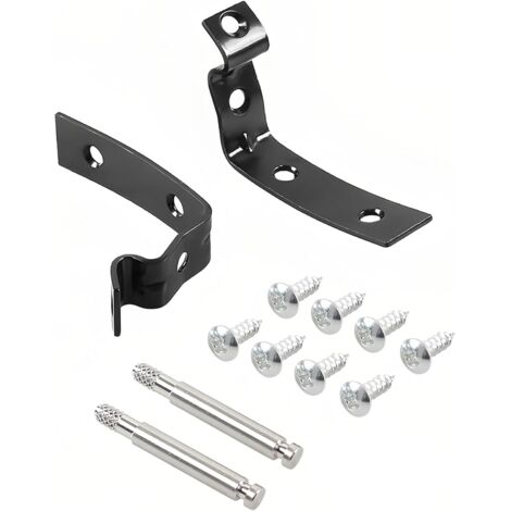 Hinge Repair Kit 8E2857131 Glove Box Lid Hinge Snapped Bracket Repair Kit 1 Pair Glove Box Lid Bracket Replacement Parts New for Audi A4 S4 RS4 B6 B7 8E, 8E2857035, 8E0880802, 8E2880324
