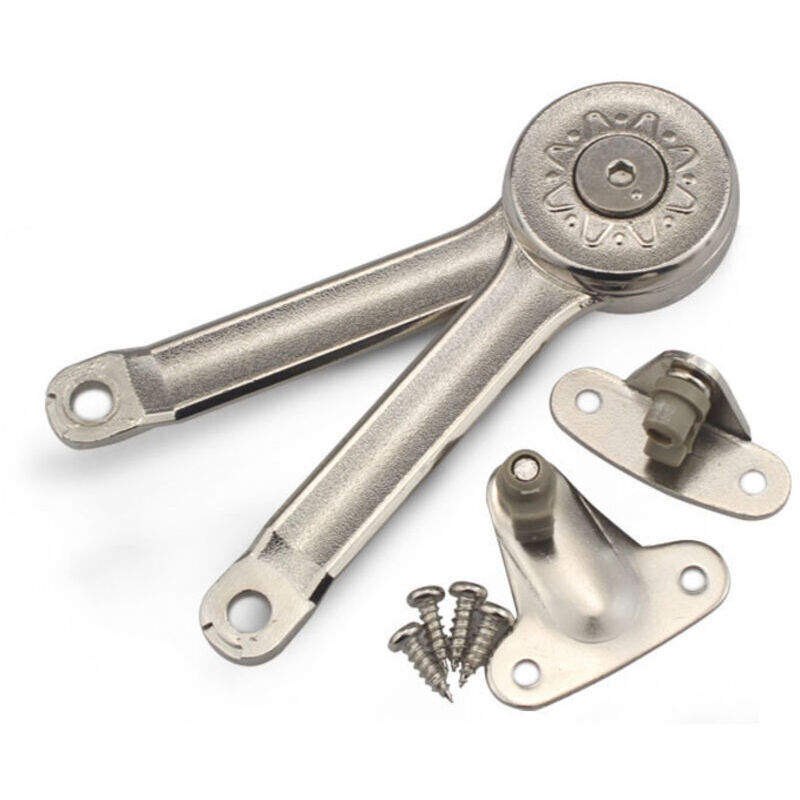 Hinges for 75-100° hinged doors, hinges for hinged doors, hinged door support for wood or aluminum frames