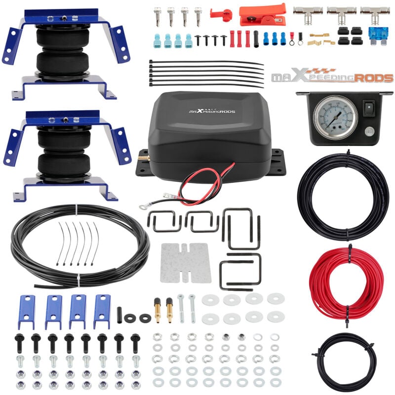 Image of Hinten Luftbalg + Kompressor Kontroller Kit for Ford F-150 250 350 Pickup